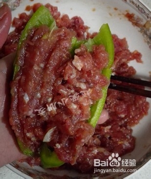 超下饭的尖椒盒/虎皮青椒酿肉怎么做