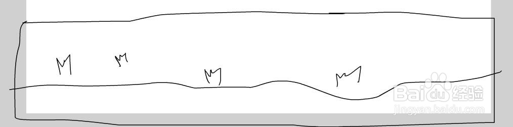 flash绘制一个石洞的卡通背景