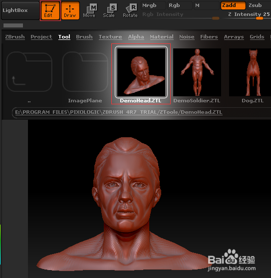 ZBrush 4R7视图操作