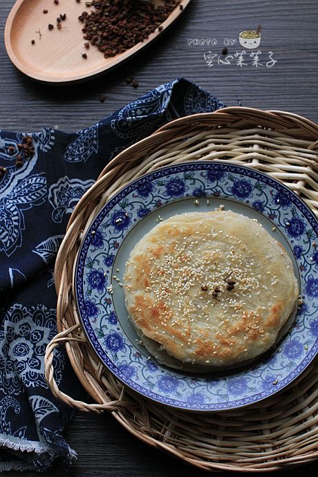 烫面椒盐油酥饼