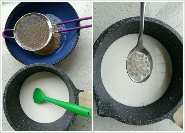 芒果牛奶西米露