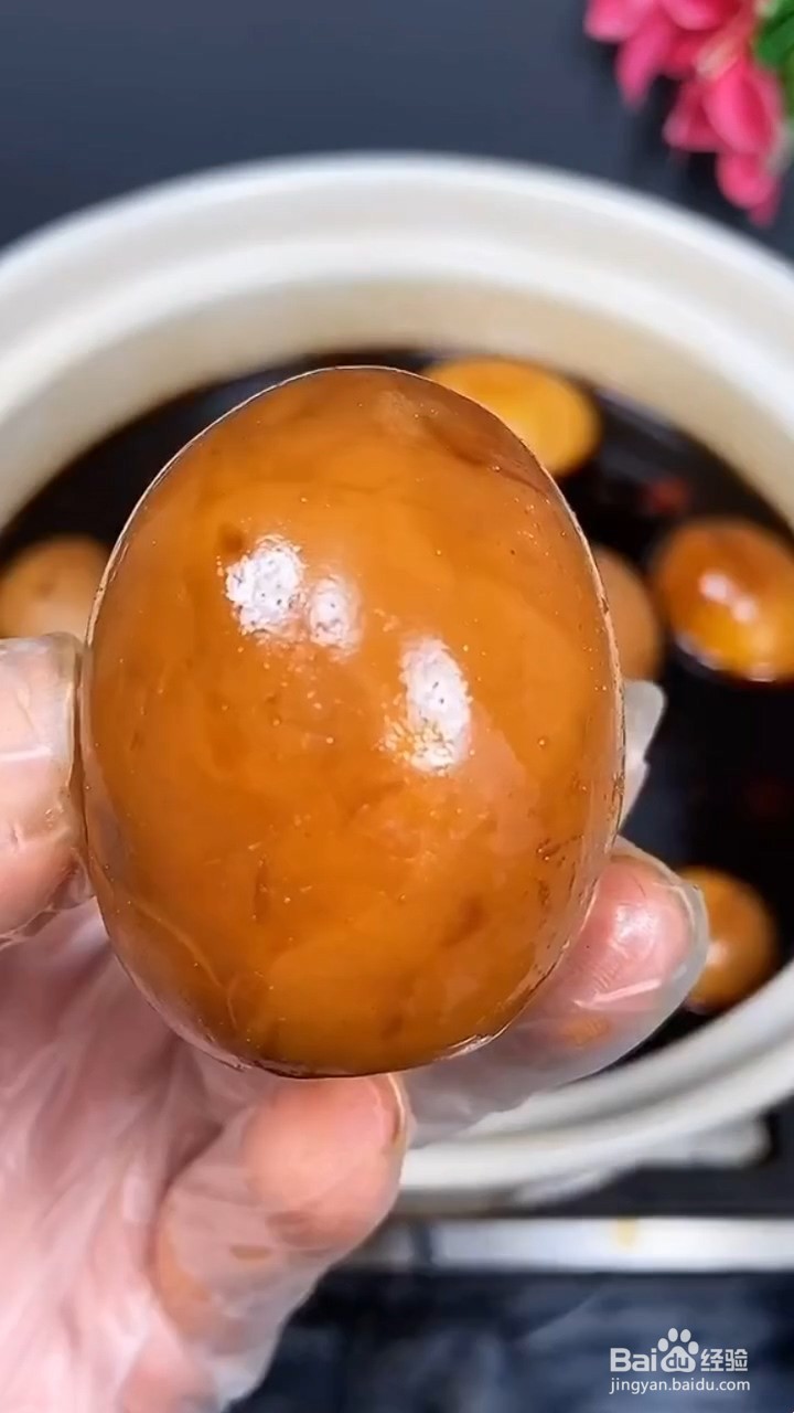 如何制作街边小吃好吃的卤鸡蛋