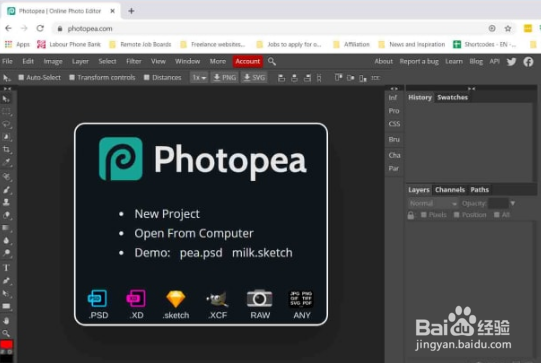 如何在没有Photoshop的情况下打开PSD文件？