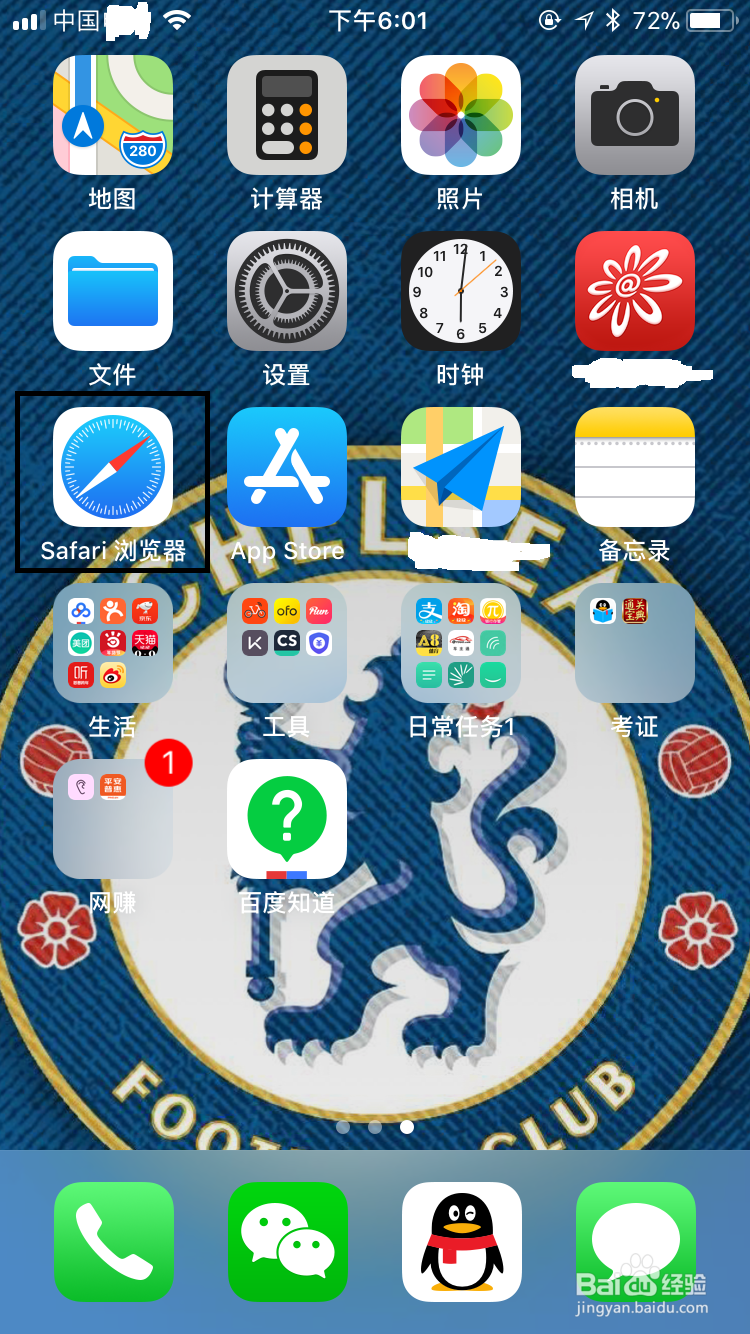 如何在苹果手机里面打开网页