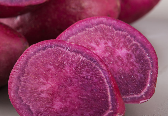 紫薯的肉为什么有白色