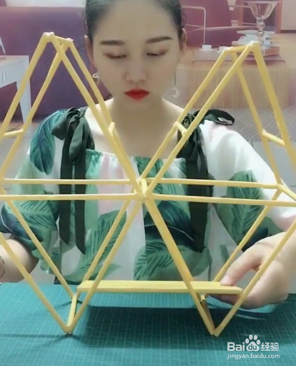 一次性筷子怎么变装饰品，做法一