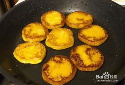 做饼之南瓜糯米芝士饼家常做法教程