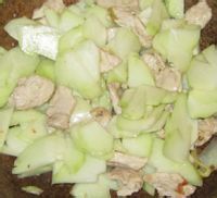 佛手瓜炒肉的做法