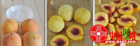糖水黄桃的做法