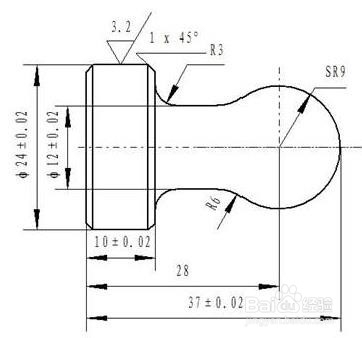 caxa线切割软件:绘制一个零件图