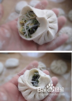 香椿生煎包的做法
