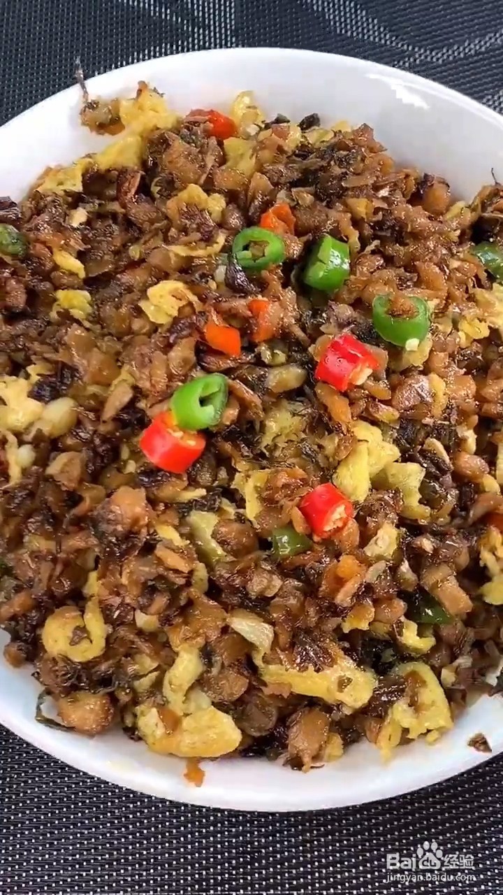 如何制作鸡蛋外婆菜？