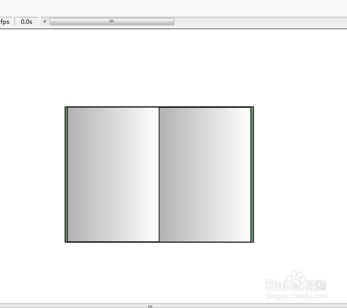 flash如何绘制一个打开的书本教程