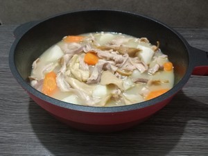 菌菇猪肚炖山药的做法