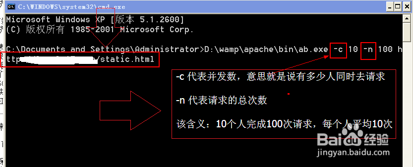 Apache压力测试工具使用