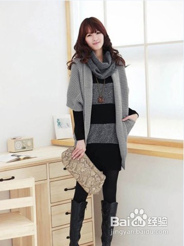 冬天如何搭配针织衫