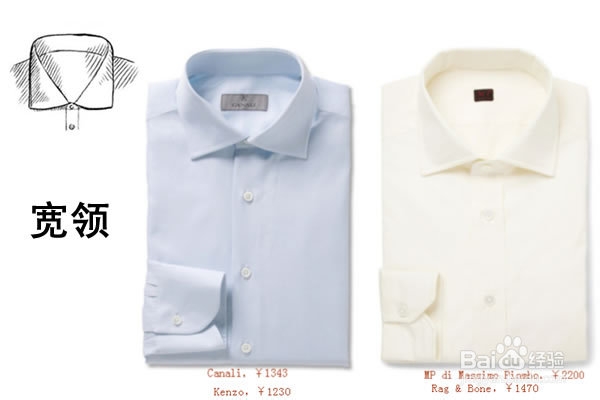 衬衫领子有什么种类?