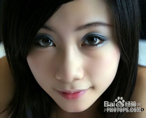 利用ps滤镜快速给美女去痘