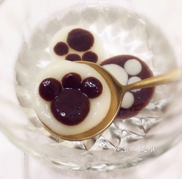 萌萌哒熊掌汤圆