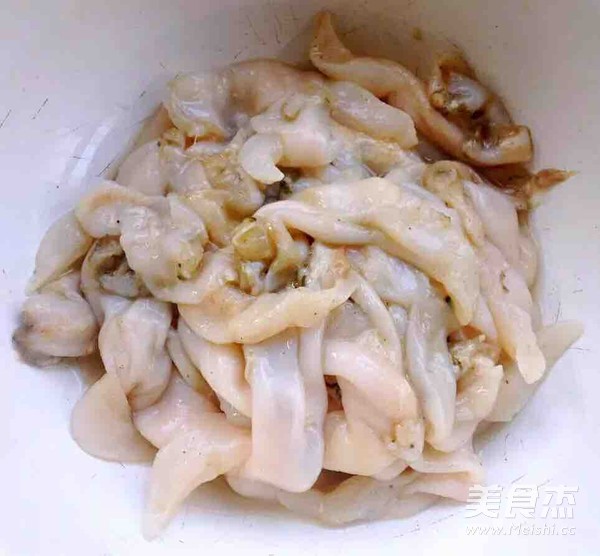 韭菜炒鸟贝的做法