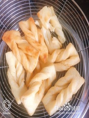 油炸套环的做法