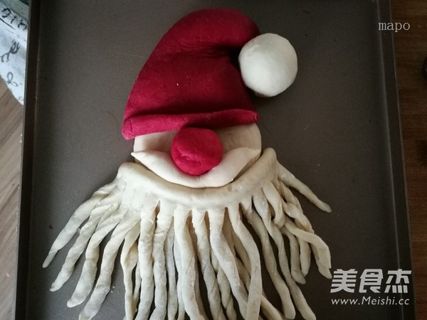 中式洋节--圣诞老人馒头
