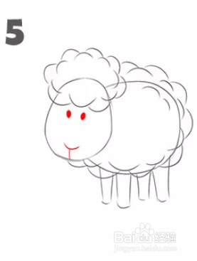 如何为孩子们画羊