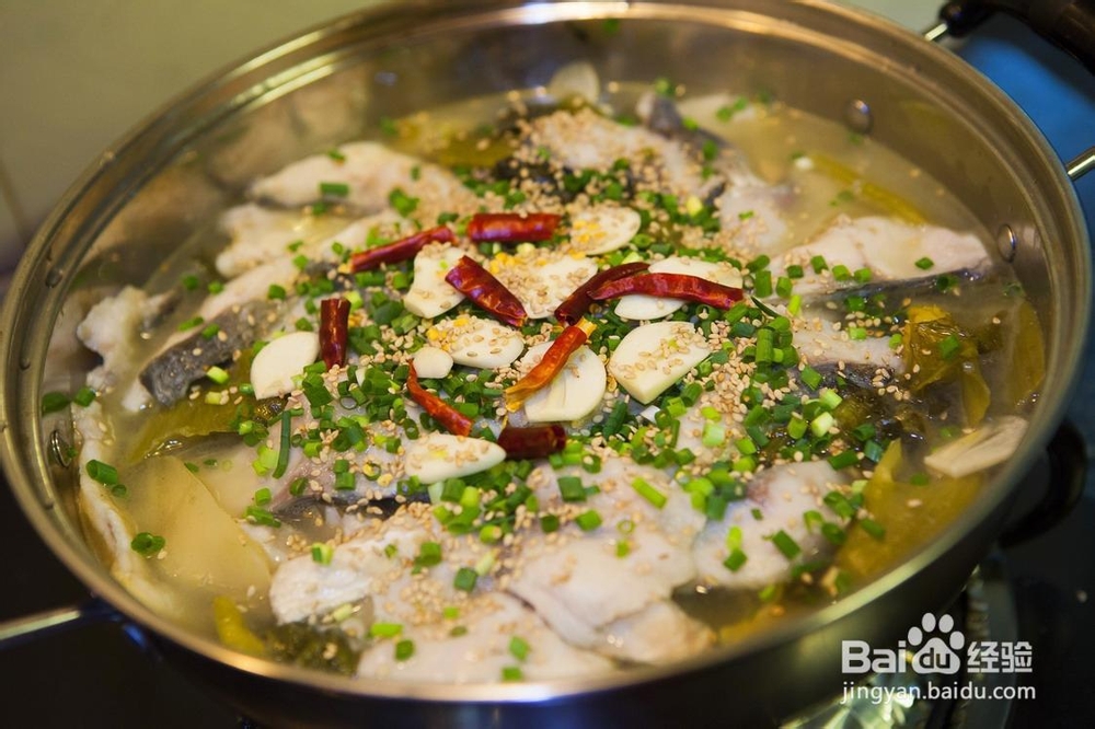 吃货美食-酸菜鱼!