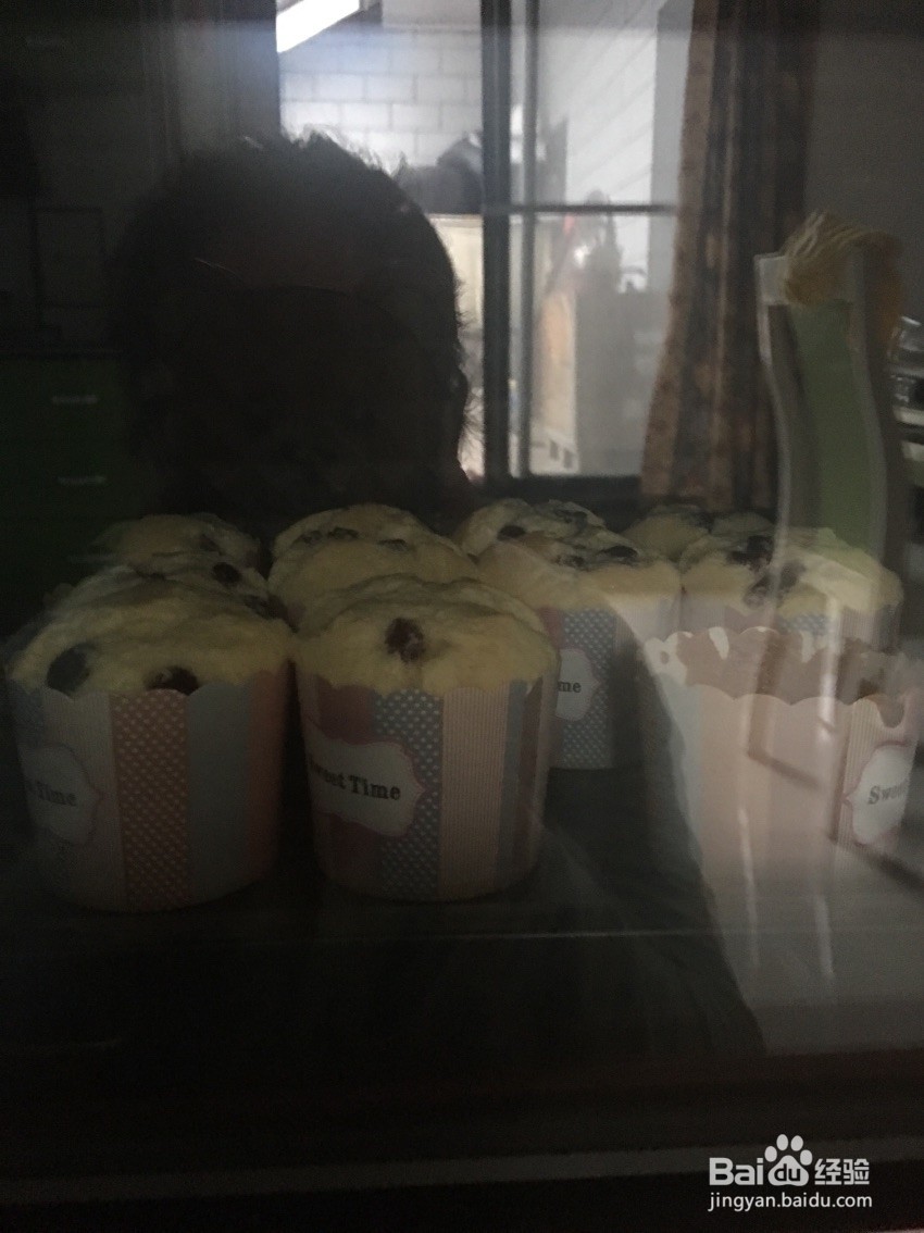 蔓越莓戚风纸杯蛋糕