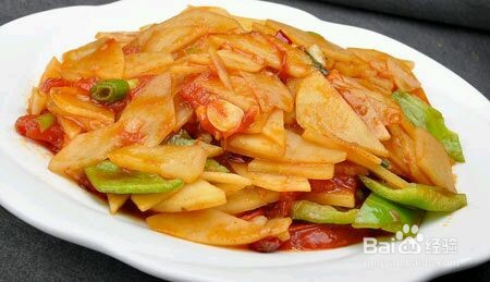 西红柿炒土豆片家庭版做法