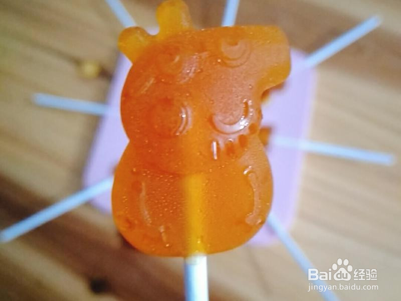 自制水果棒棒糖0添加的做法