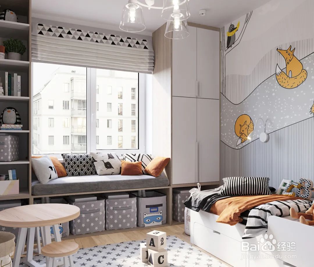 客厅带飘窗设计，让你惬意享受假期与阳光