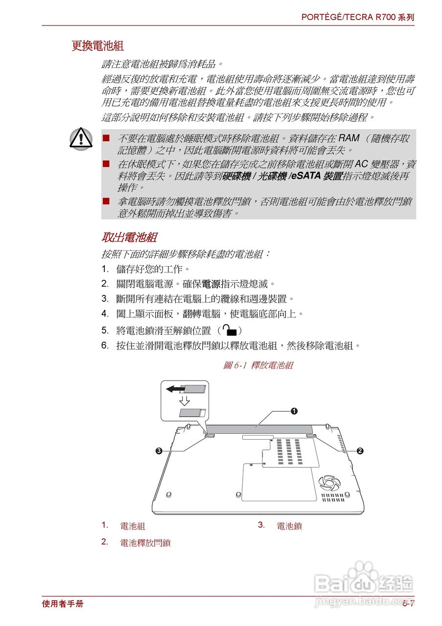 东芝PORTEGE R700笔记本电脑使用说明书:[13]