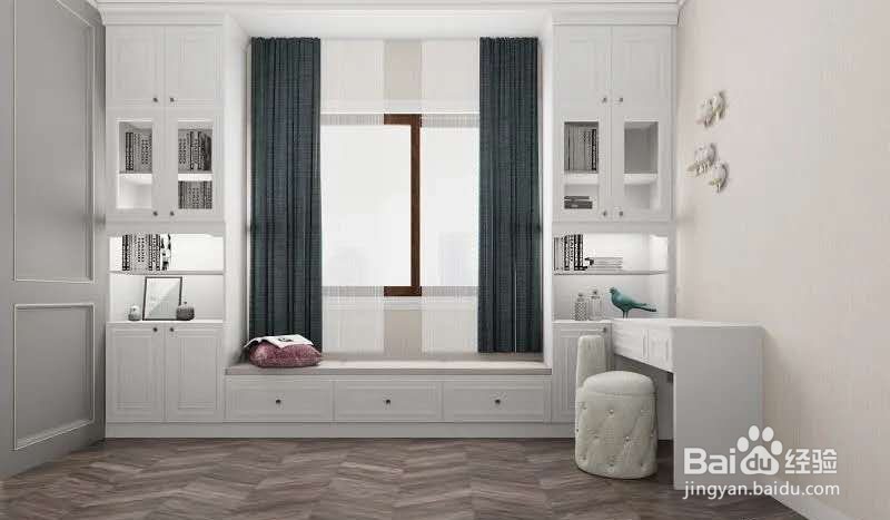 飘窗设计，充分利用空间