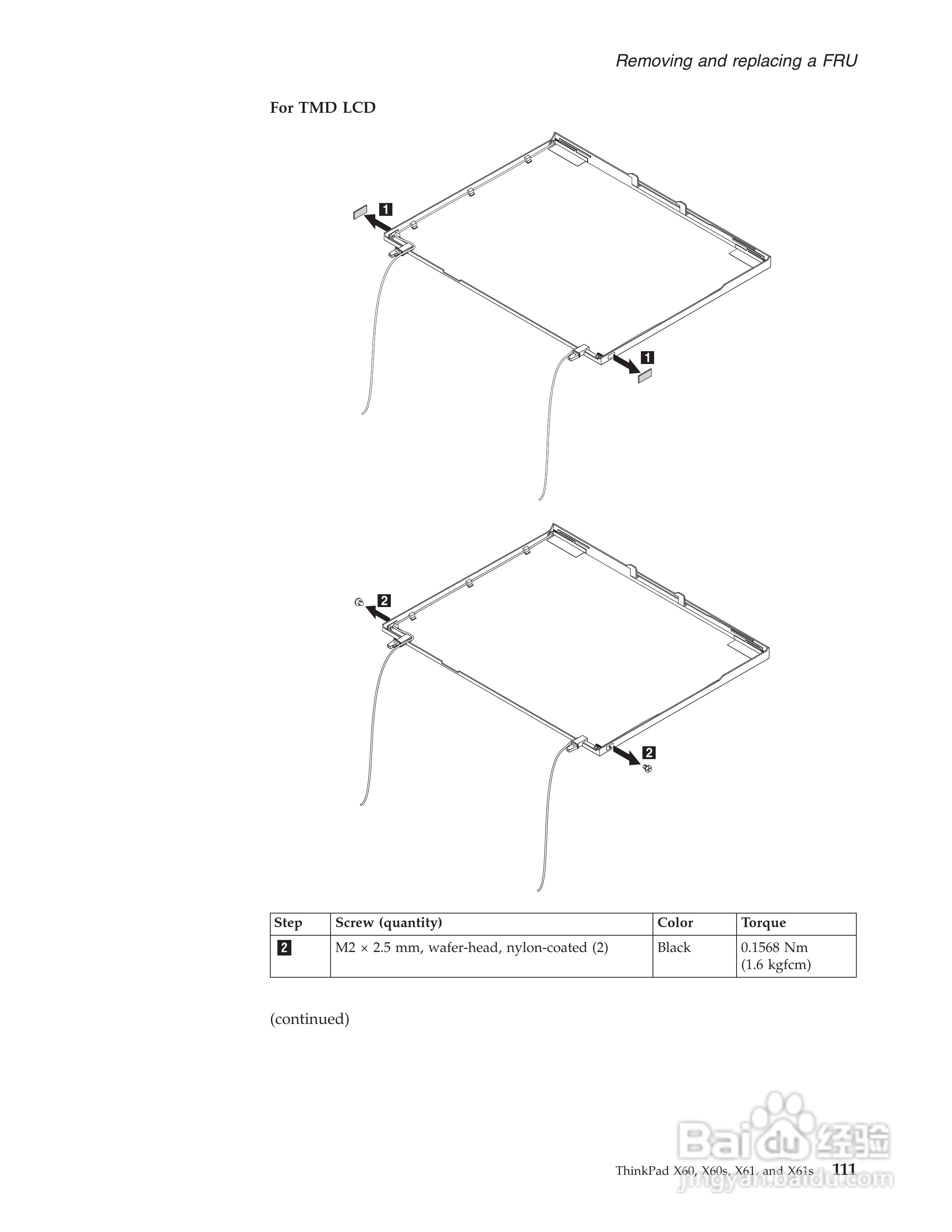 IBM(lenovo)ThinkPad X61笔记本说明书:[12]