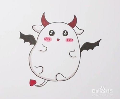q版小恶魔怎么画