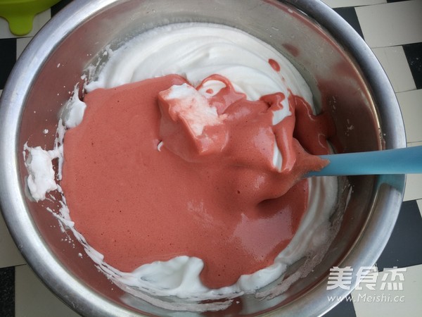 电饭煲红曲蛋糕