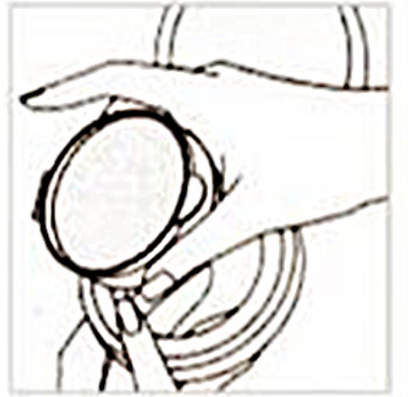 美女们快告诉我阿玛尼的粉饼怎么装