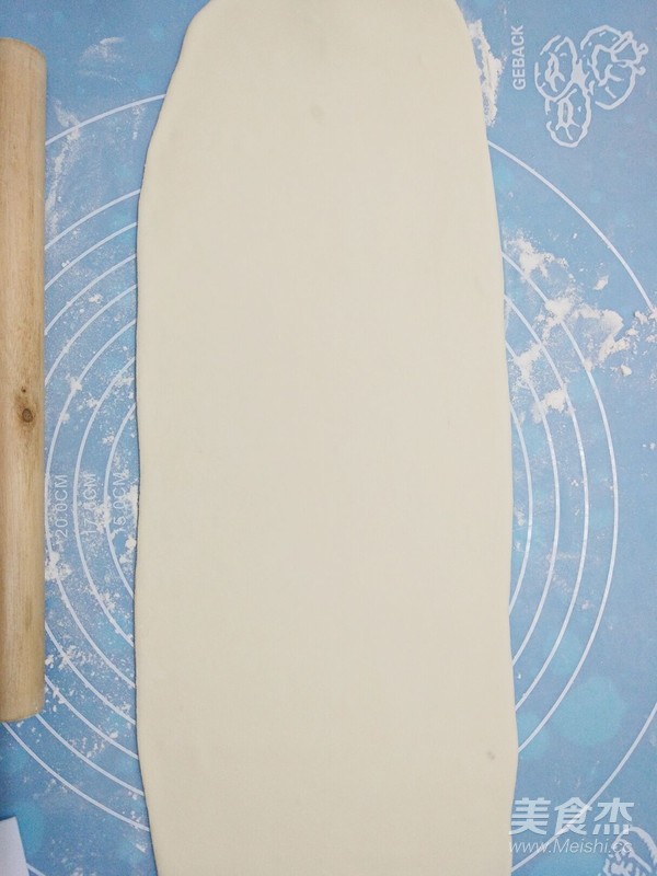 一次发酵香葱火腿花卷