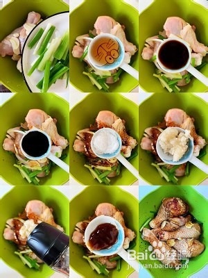 如何制作蒜香鸡腿