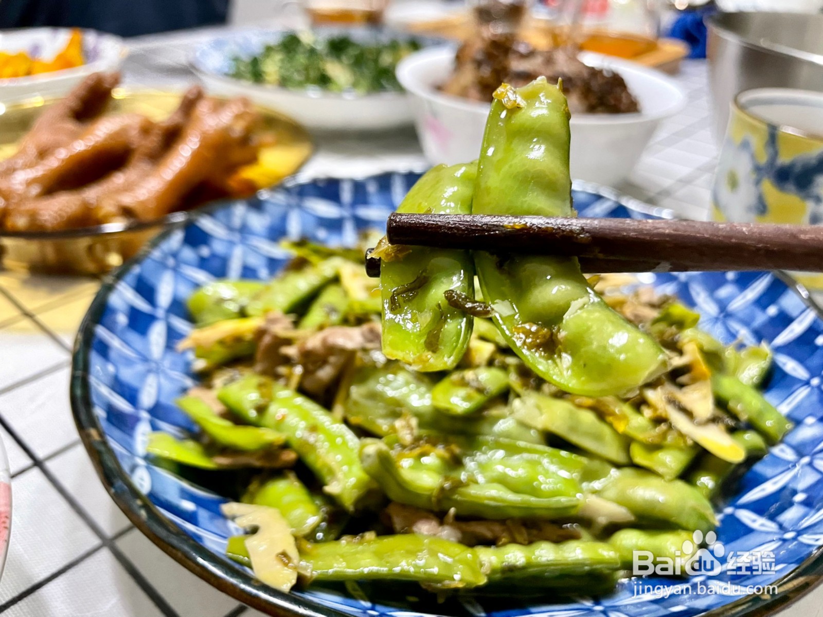 豌豆炒肉怎么做