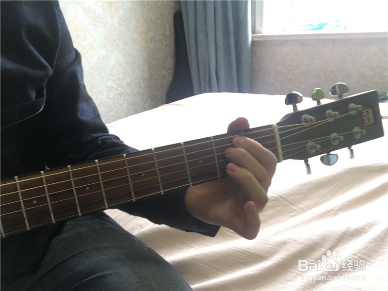 后来C调吉他谱简易弹法教学