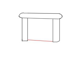 简笔画---怎么画壁炉
