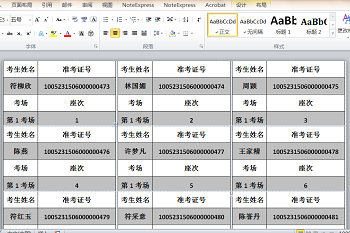怎么利用word批量快速制作小标签?