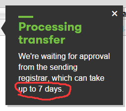 如何将域名转移到Godaddy