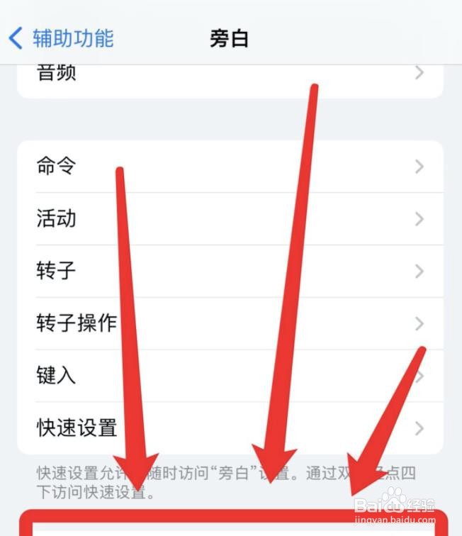 苹果手机如何设置单一导览样式?