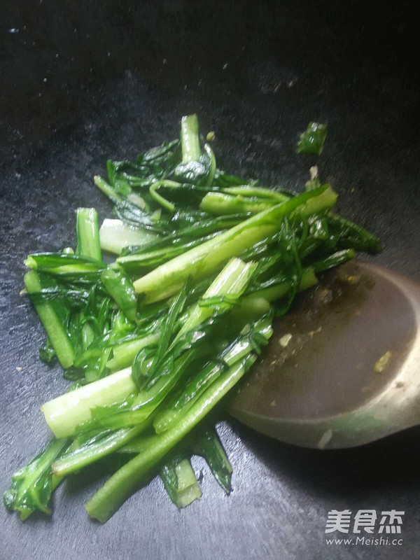 快手油麦菜的做法