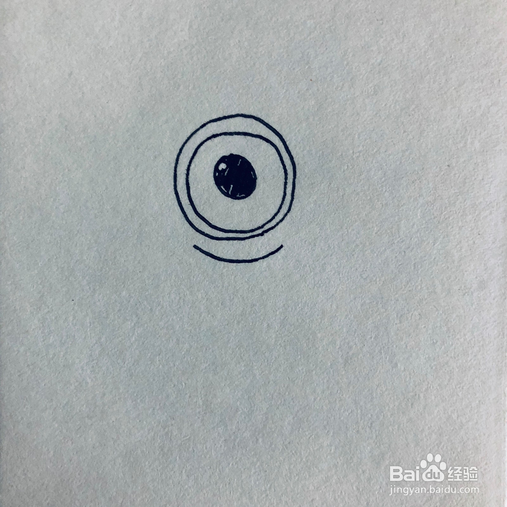 怎么绘画可爱的小黄人卡通简笔画？