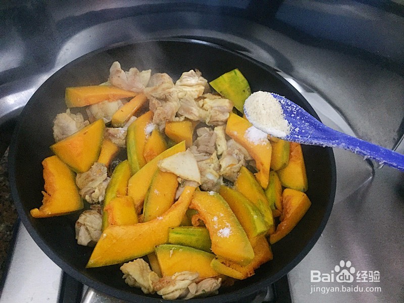 南瓜腊肠饭怎么做