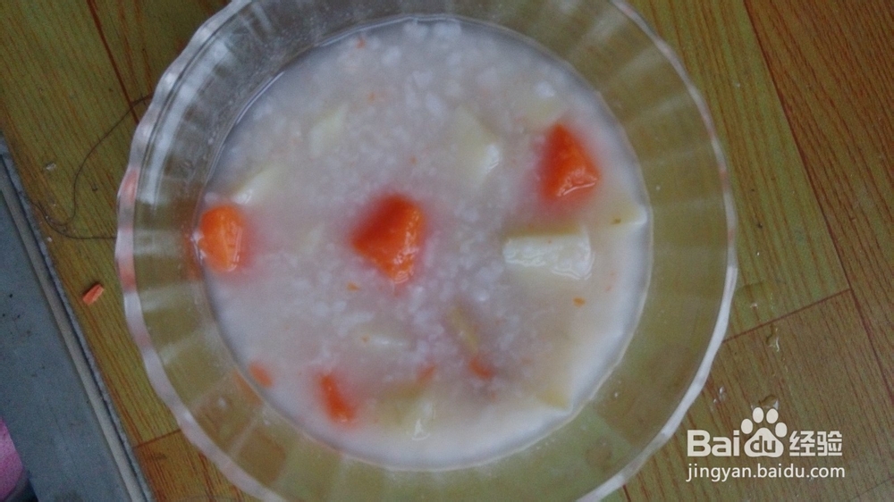 美味蔬菜粥的做法